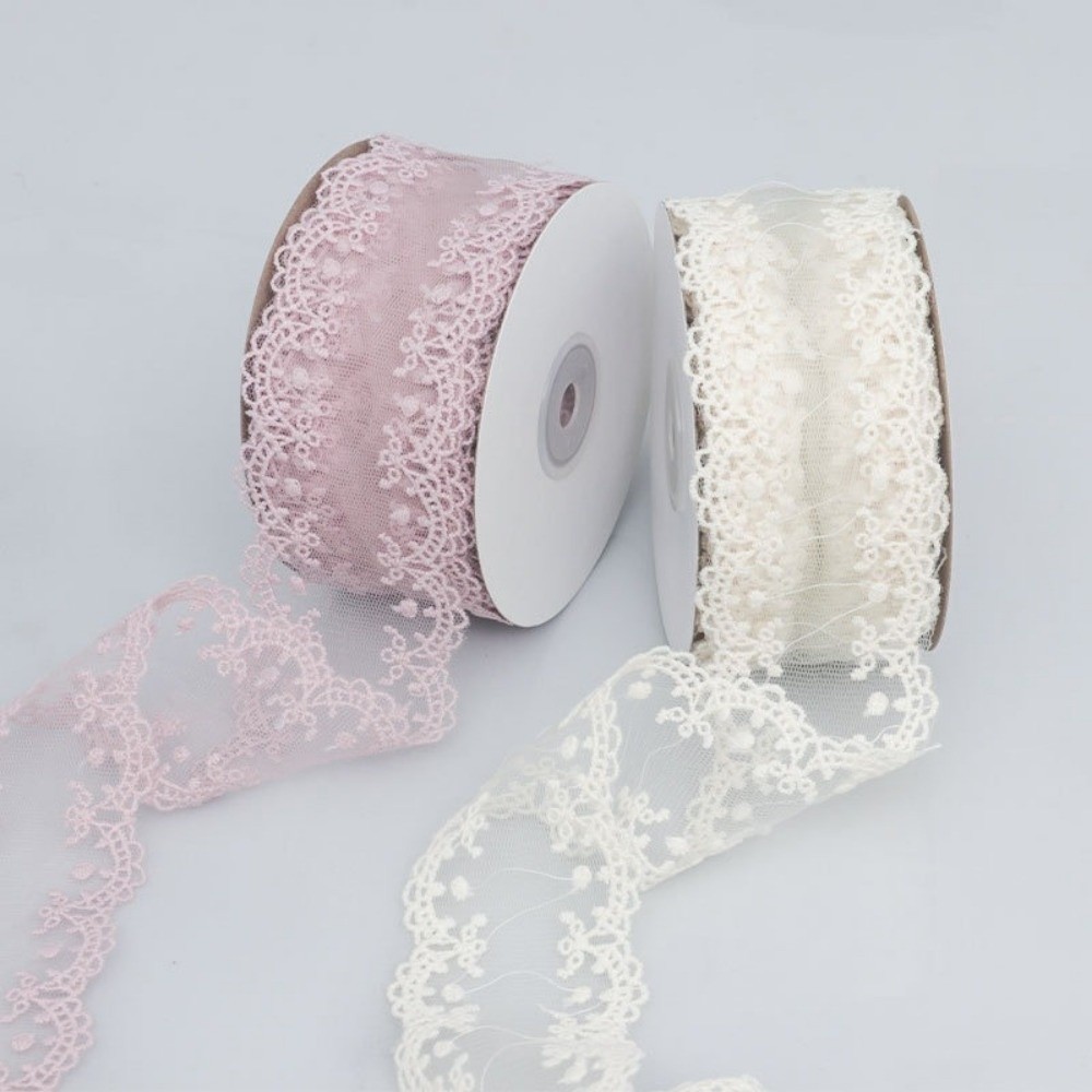 Embroidery Ribbon - DIY Jacquard Hohlspitzenband Stickerei Handgemachtes Kantenband
