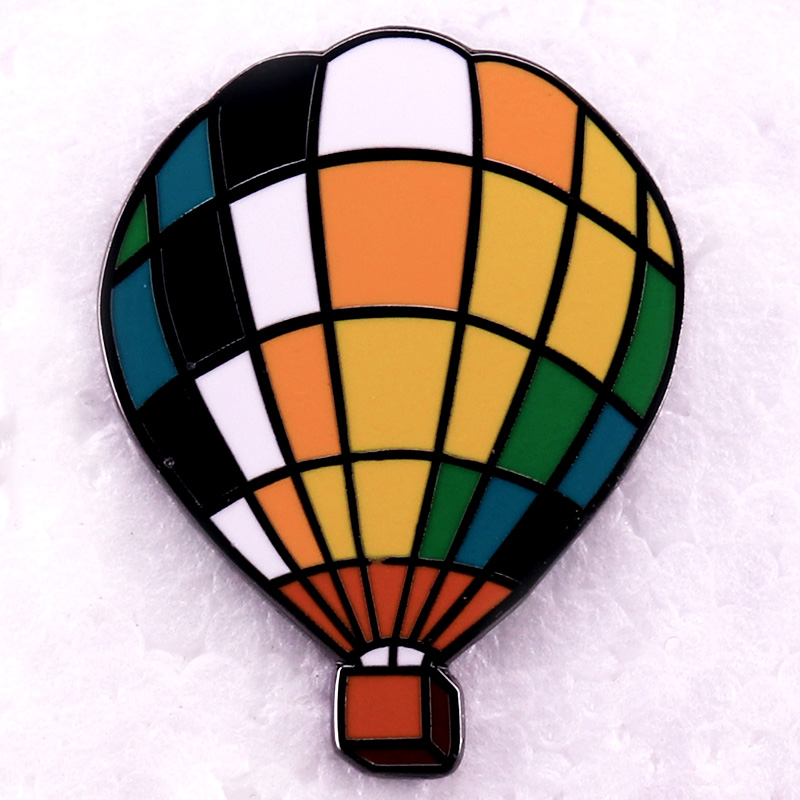 Embroidery Bali - Heißluftballon Emaille Pin Young Forever Album