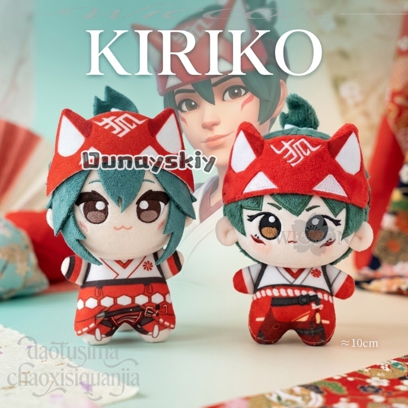 Embroidery Print - Kiriko Fan Art 10 cm Kawaii-Druck