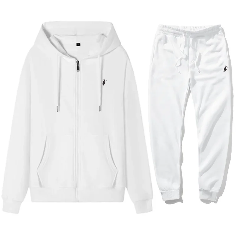 Embroidery Outfit - 2026 Herren Klassisches Hoodie-Sportanzug-Set Herbst Winter