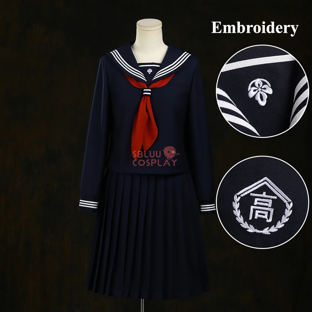 Embroidery Outfit - SBluuCosplay Shimizu Hinako Cosplay Kostüm Stickerei