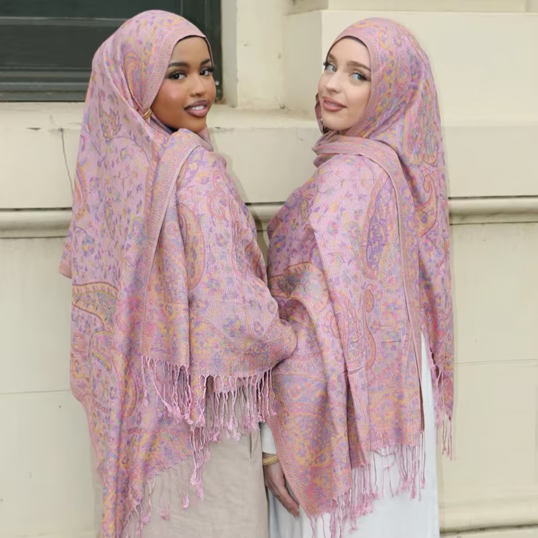 Paisley Schal Hijab Kaschmir G – Embroidery Hijab Bewertung und Preis