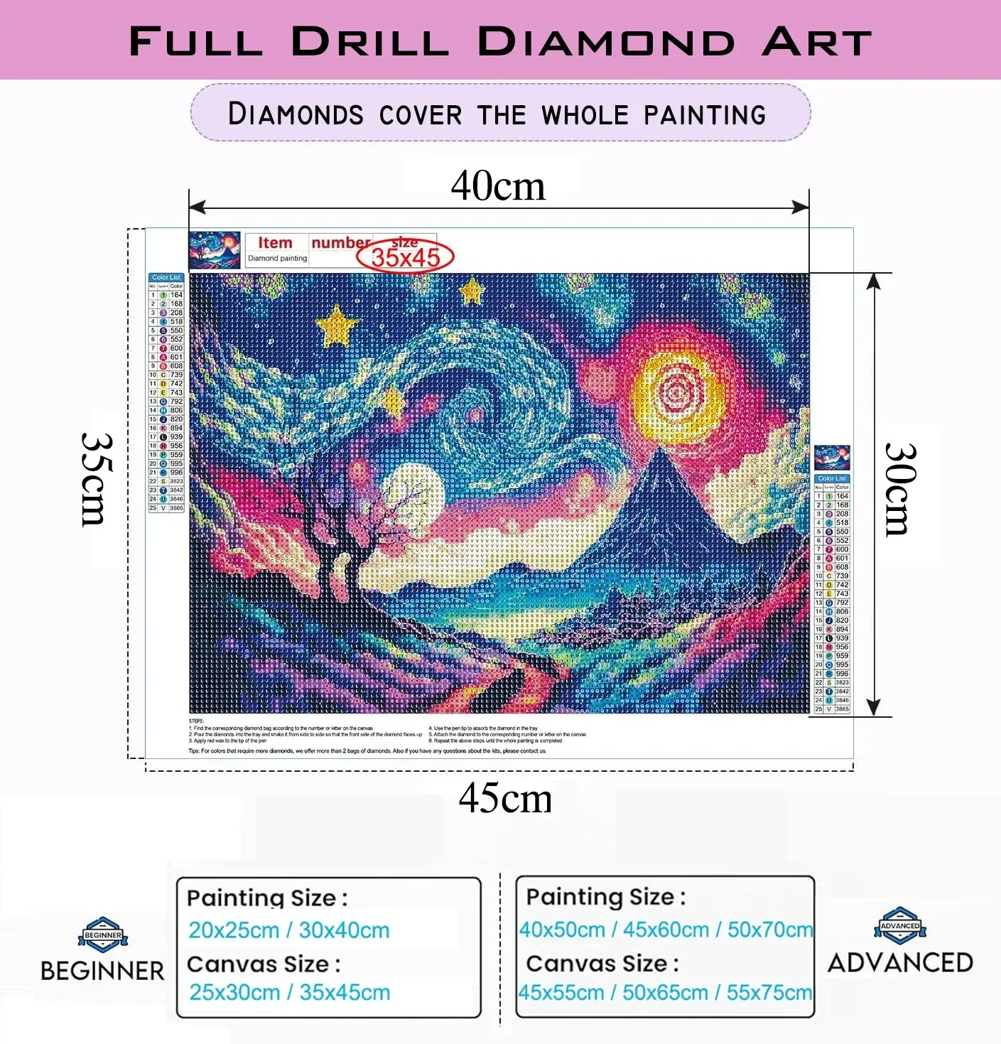 Diamant-Malerei-Set Große Pyra – Embroidery In Egypt Bewertung und Preis