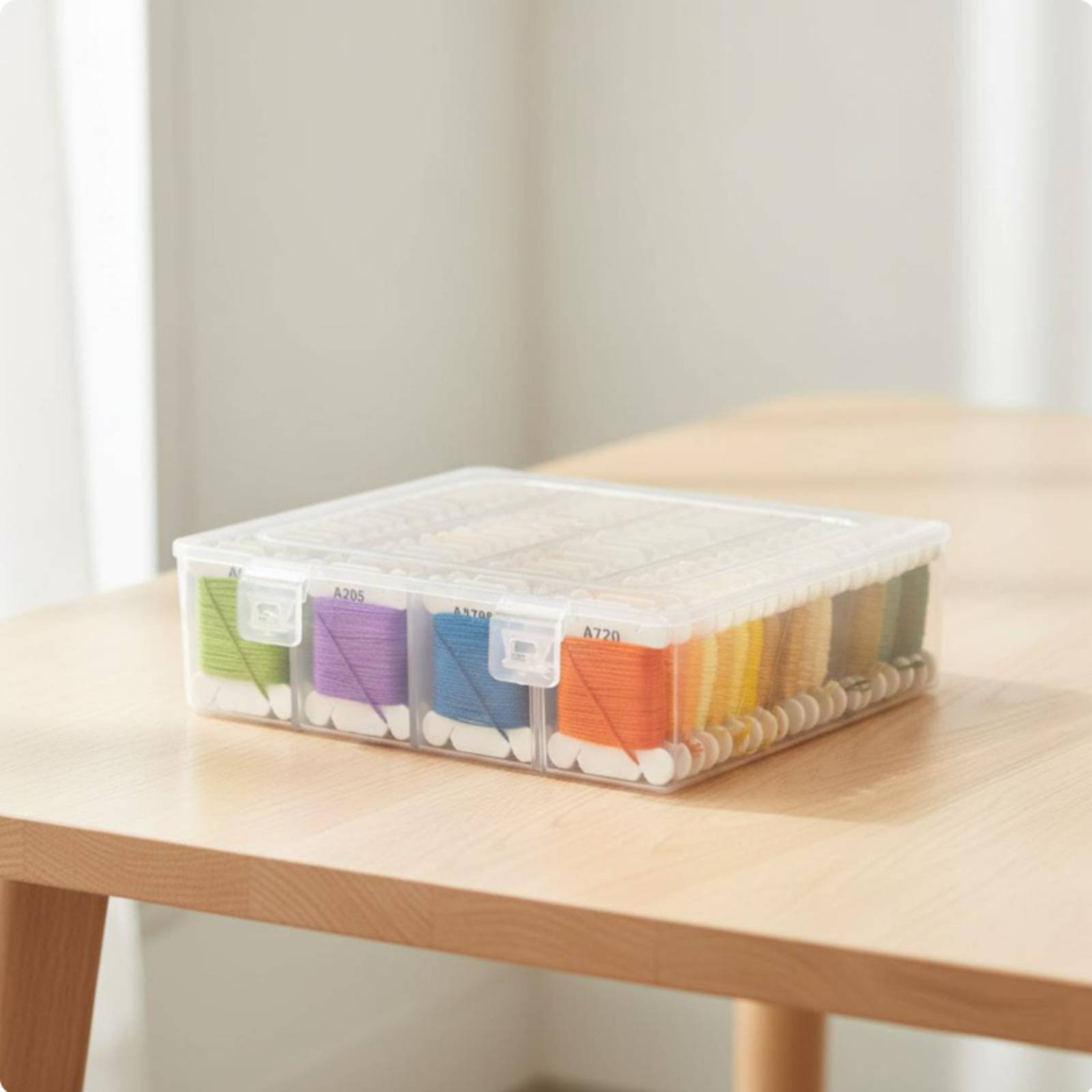 Stickgarn-Set Mehrfarbiges Sti – Embroidery Thread Bewertung und Preis