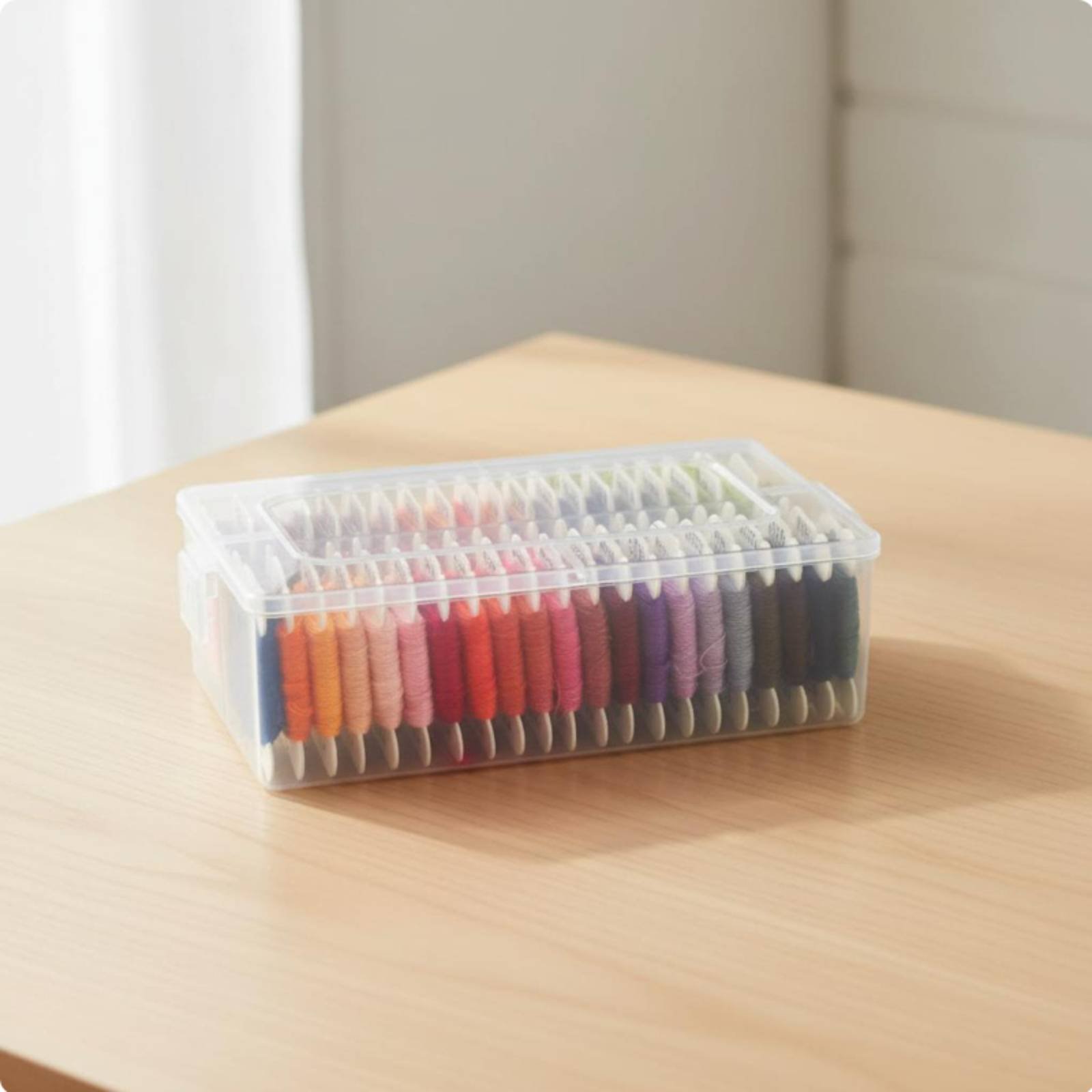 Stickgarn-Set Mehrfarbiges Sti – Embroidery Thread Bewertung und Preis