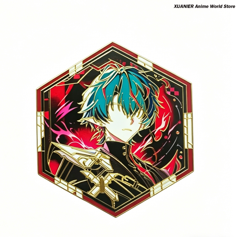 Anime Metall-Abzeichen Arknigh – Embroidery Outfit Bewertung und Preis