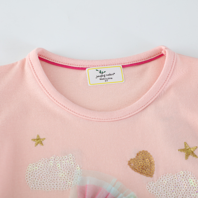 Jumping Meters 2-7T Langarm Ei – Embroidery Unicorn Bewertung und Preis