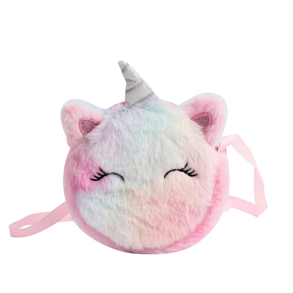 Kinder-Mode Plüsch-Schultertas – Embroidery Unicorn Bewertung und Preis