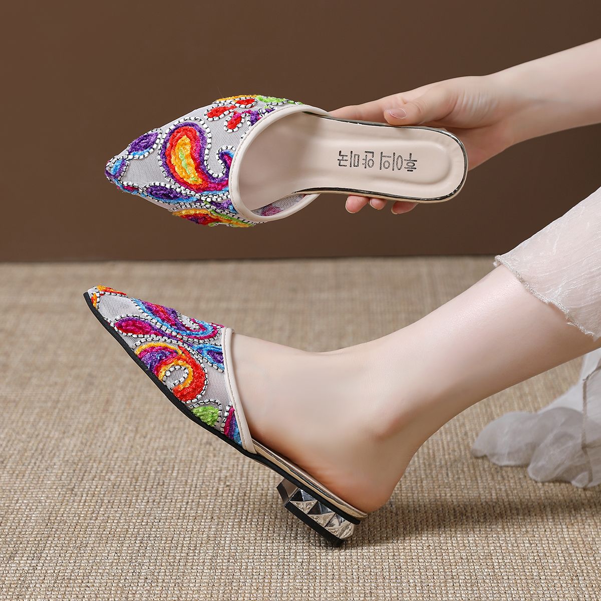 Ethno-Stil 2026 Sommer Damen M – Embroidery Print Bewertung und Preis