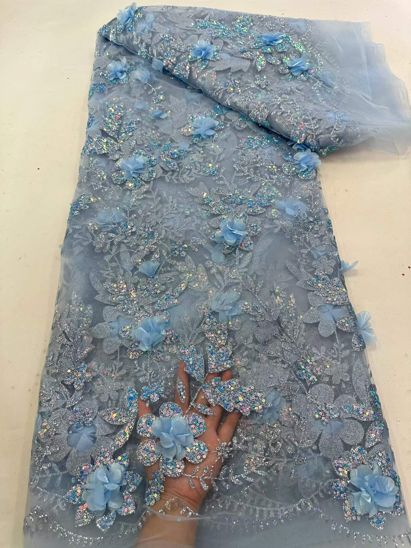 Afrikanischer Spitzenstoff, be – Embroidery Abaya Bewertung und Preis