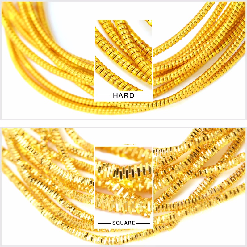 2,6 m 1-1,5 mm Bullion-Draht,  – Embroidery Thread Bewertung und Preis