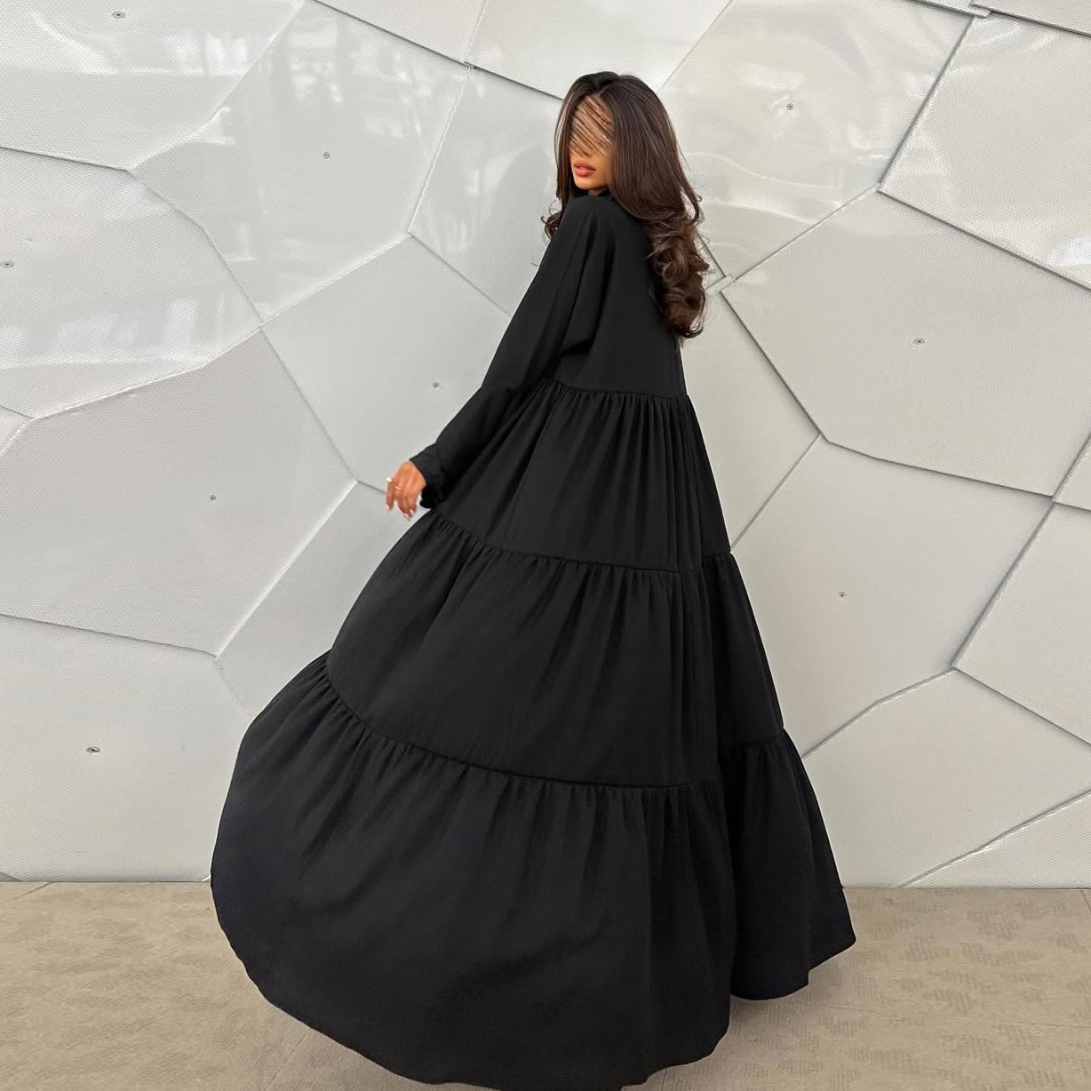 Muslimisches Hijab-Kleid für D – Embroidery Hijab Bewertung und Preis