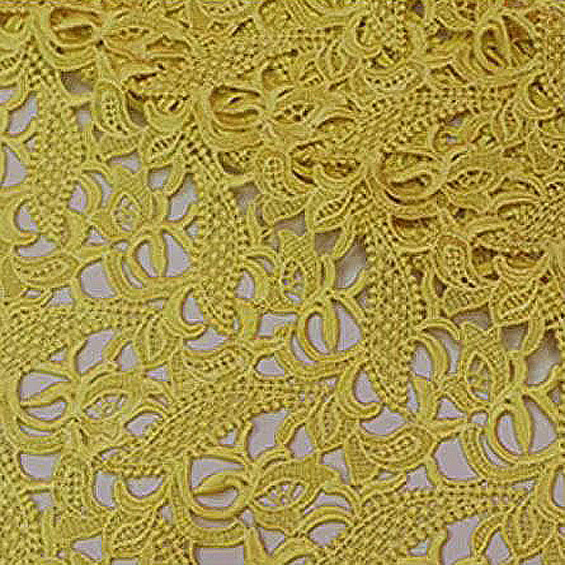 High-End-Spitzenstoff, gelbe S – Embroidery Yellow Dress Bewertung und Preis