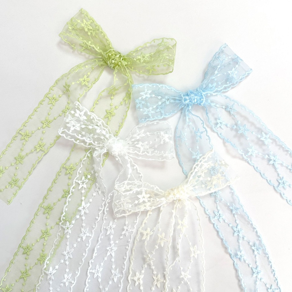 Sternbesticktes Band, weiches  – Embroidery Ribbon Bewertung und Preis
