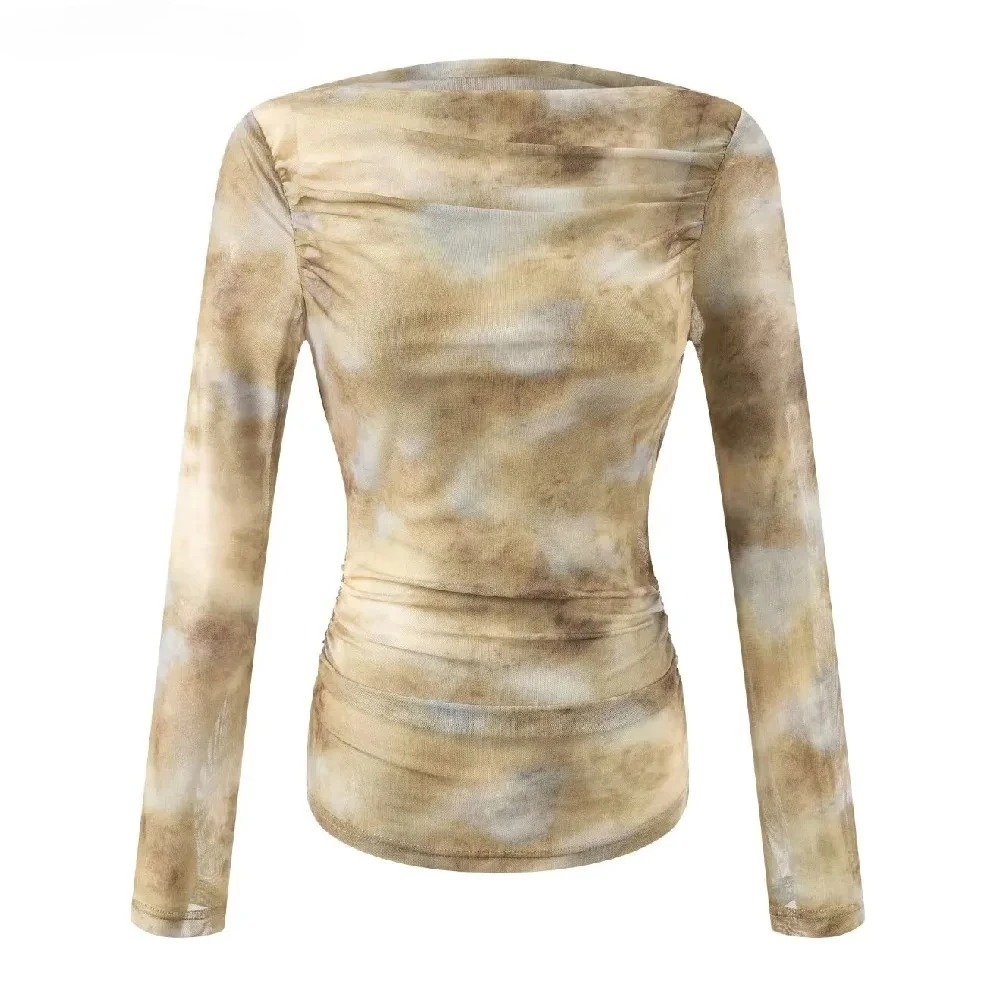 2025 Sexy Tie-Dye-Print T-Shir – Embroidery Print Bewertung und Preis