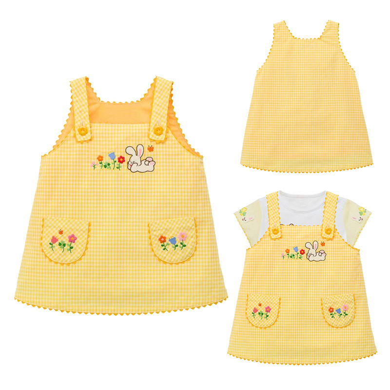 3-6 Jahre Baumwolle Gelbes Nie – Embroidery Yellow Dress Bewertung und Preis