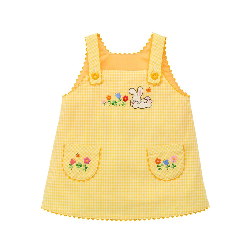 3-6 Jahre Baumwolle Gelbes Nie – Embroidery Yellow Dress Bewertung und Preis