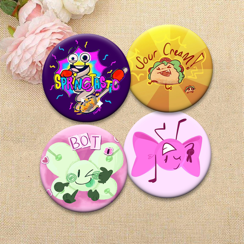 Runde Kreative Pins BFDI Memes – Embroidery Bali Bewertung und Preis