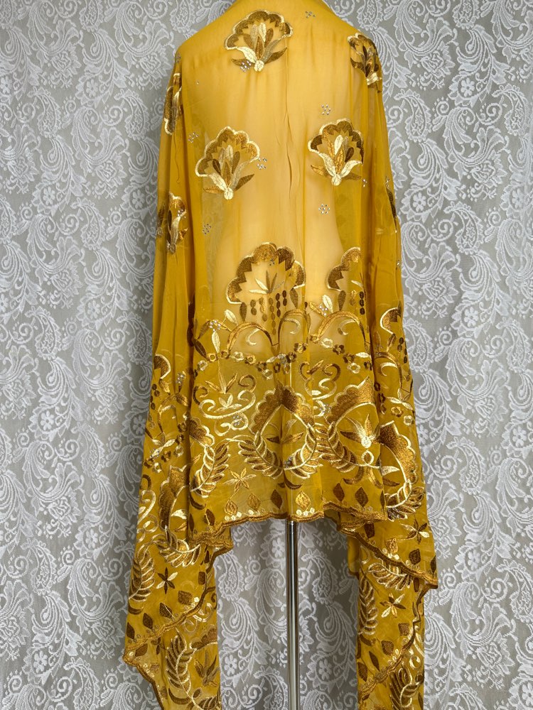 Afrikanischer muslimischer Hij – Embroidery Hijab Bewertung und Preis