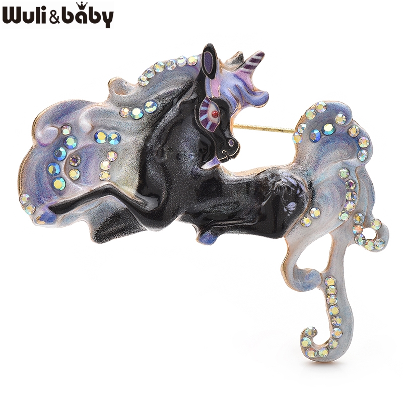 Wuli&baby Schöne Emaille Pferd – Embroidery Unicorn Bewertung und Preis