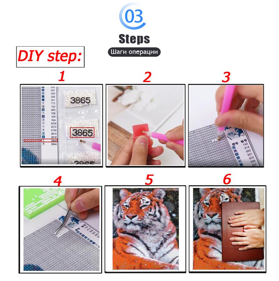 Volldiamant-Stickset, neues Äg – Embroidery In Egypt Bewertung und Preis
