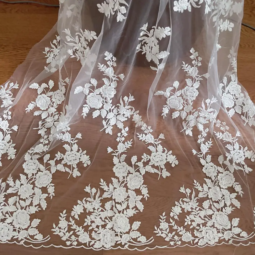 Französischer bestickter Spitz – Embroidery Abaya Bewertung und Preis