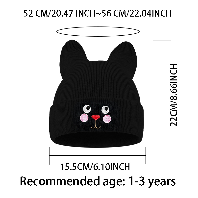 Weiche Katzenohren-Kindermütze – Embroidery Letter Bewertung und Preis