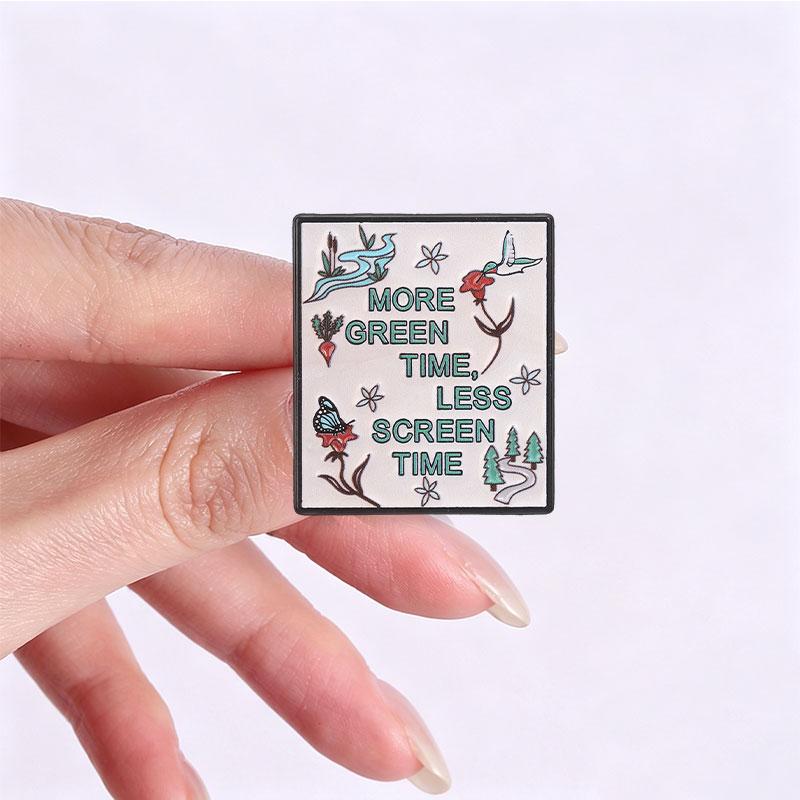 Inspirierender Zitat-Emaille-P – Embroidery Initials Bewertung und Preis